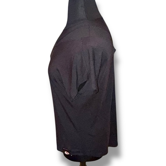 KIYA TOMLIN Black Kansas City Chiefs Cut Out Tri-Blend Shirt - XXL Black - Picture 4 of 15